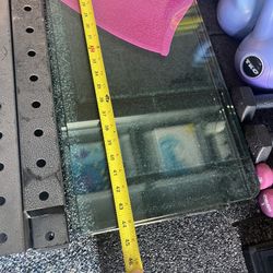 Pair Of Glass Shelves 3/4” Thick x 44x12”