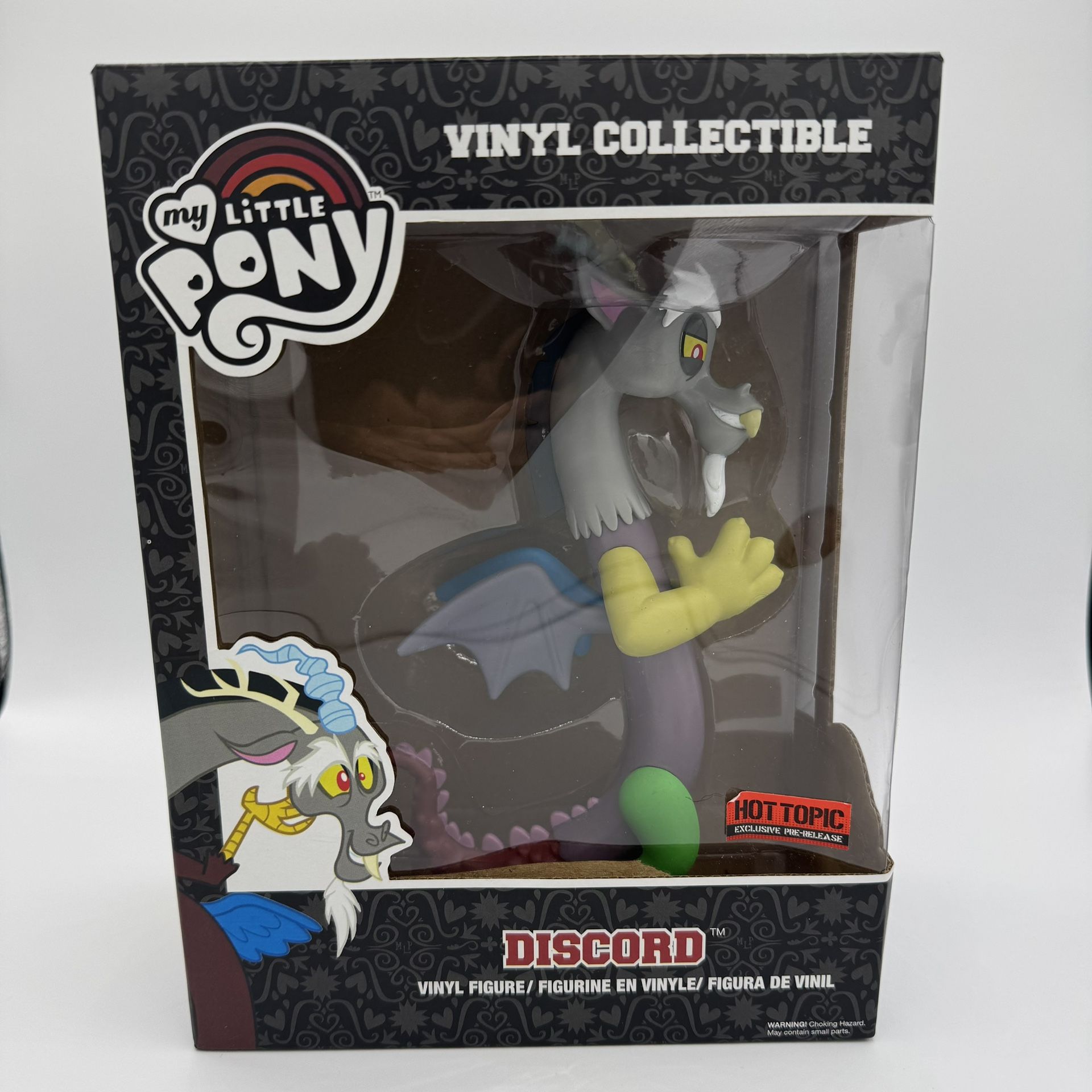 Funko My Little Pony DISCORD Vinyl Figure, New (Hot Topic Exclusive Pre release)
