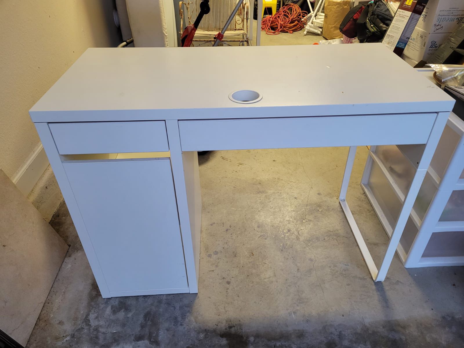 IKEA Desk - White In Color 