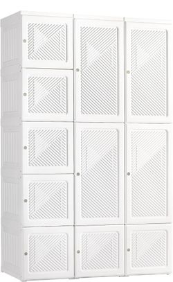 HOMCOM Portable Wardrobe Closet
