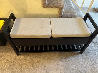 Entryway Shoe Rack & Bench