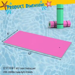 Big Floating Water Mat Lily Pad Floating Mat for Lakes