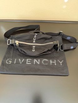Givenchy Black Nylon Belt Bag