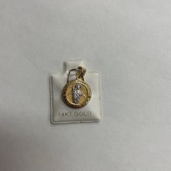 14k Gold At Jude Charm