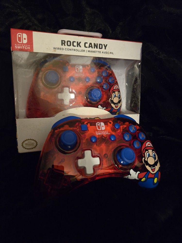 Super Mario Wired Controller For Nintendo Switch
