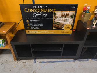 Black TV Stand / Visio Smart TV For sale