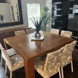 Dinning Table / Solid Wood 