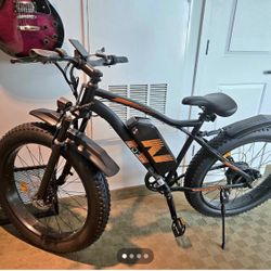 Electric Bikes. Fat Tire. New Condition. 
