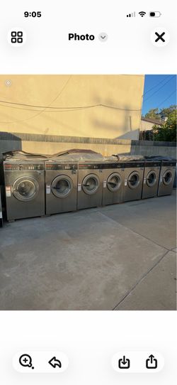 Commercial washer and dryers