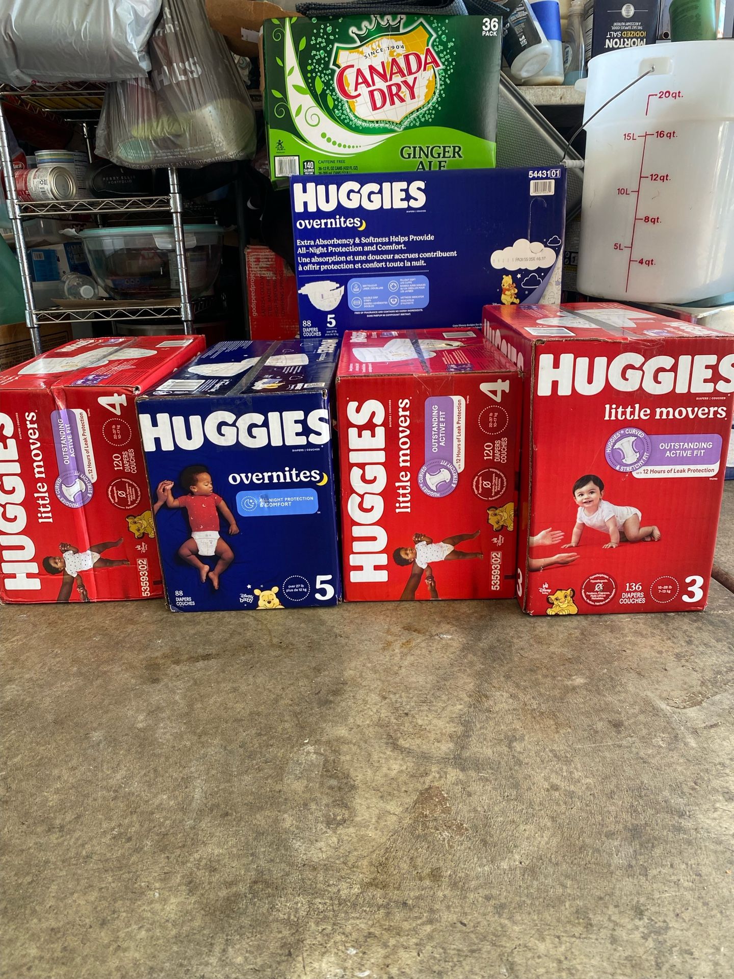 Huggies Diapers Movers  