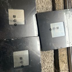 IKEA Malma BLACK Set Of 3 10”X10” Mirror 3.75" X 3.75" Hanging NEW