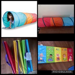 Pop-Up Tunnel And Tumbling Mat