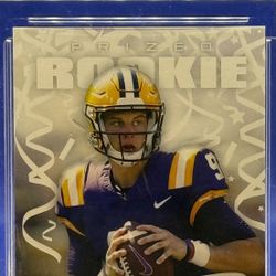 JOE BURROW 2020 LEAF SPECIAL RELEASE #08 PRIZED ROOKIE