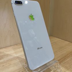I Phone 8+ 64GB White Factory Unlocked Used Like New
