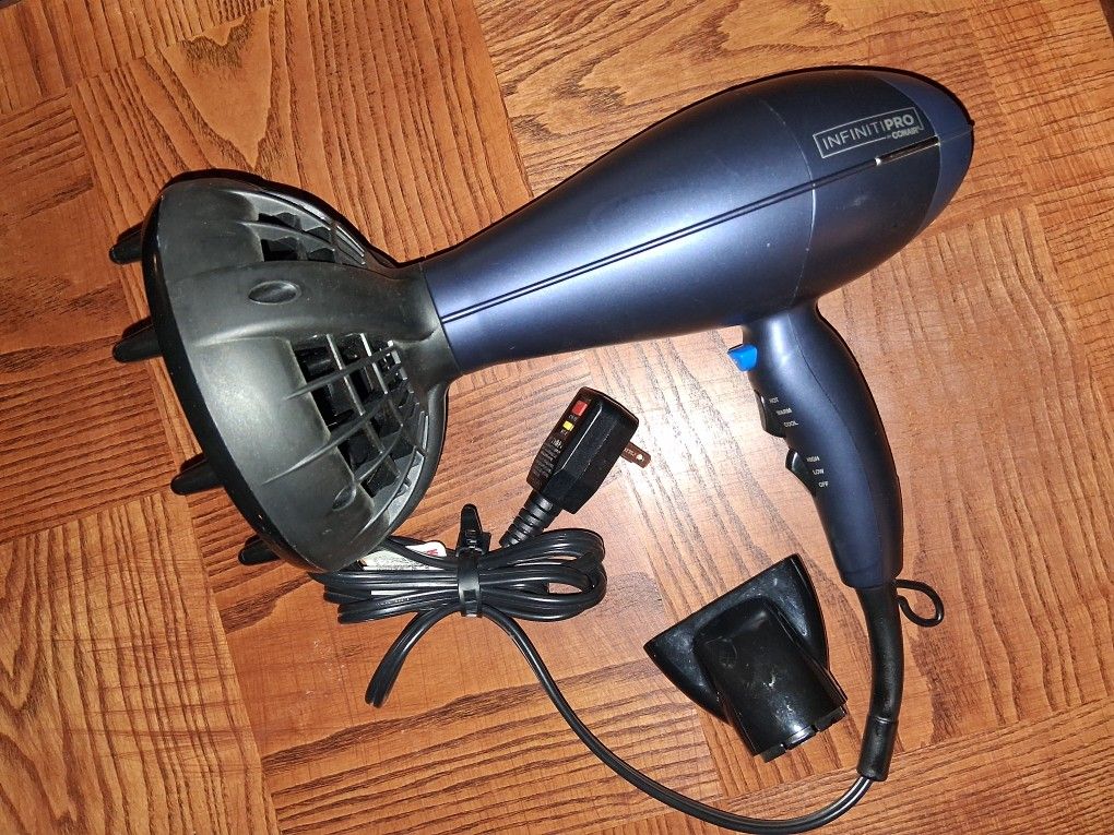 Conair InfinitiPRO Natural Texture Styling System hair dryer