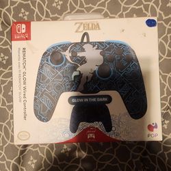  REMATCH GLOW Wired Controller: Sheikah Shoot For Nintendo Switch- OLED Model