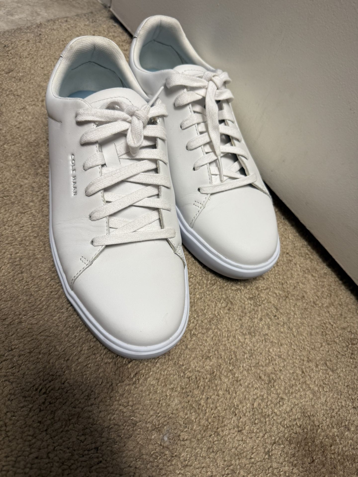 Like New Cole Hann White Sneakers 