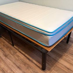Twin Size Bed With Mattress 