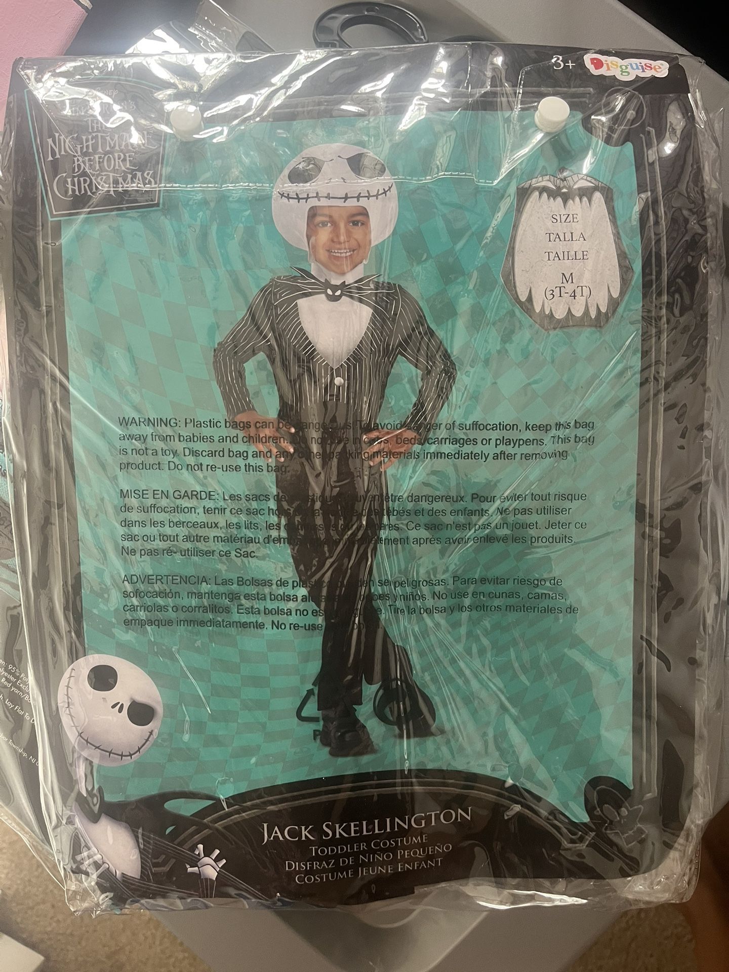 Jack Halloween Costume $15