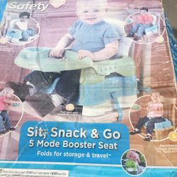 Kids Spacesaver Hi Chair Booster Seat In Box Only $25