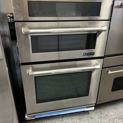 Jenn Air 30”Wide Stainless Steel Microwave Oven Combo 
