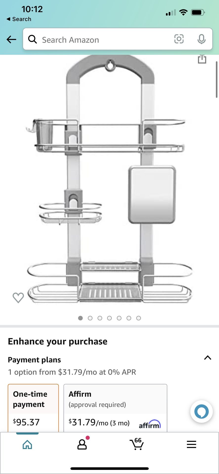 Artika Shower Organizer Caddy $100 If You Buy New $49 Here :)