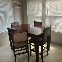 Dining room Table AND 4 Chairs