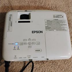 Epson Ex3220 Projector- NO REMOTE 