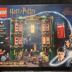 Lego 76403 Age 9+ Harry Potter Wizarding World The Ministry of Magic 990 PCs Modular Model New Sealed 