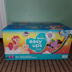 Pampers EasyUps 100 Training Under 4T5T 