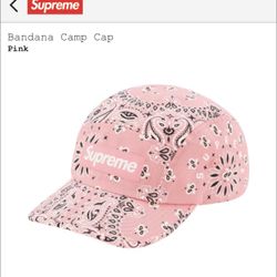 Supreme Bandana Camp Hat