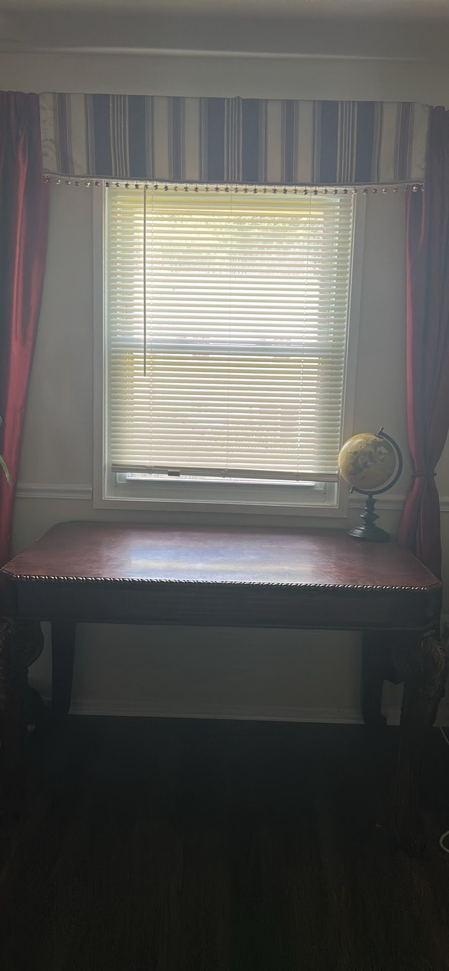 Large Cherrywood desk With Drawers