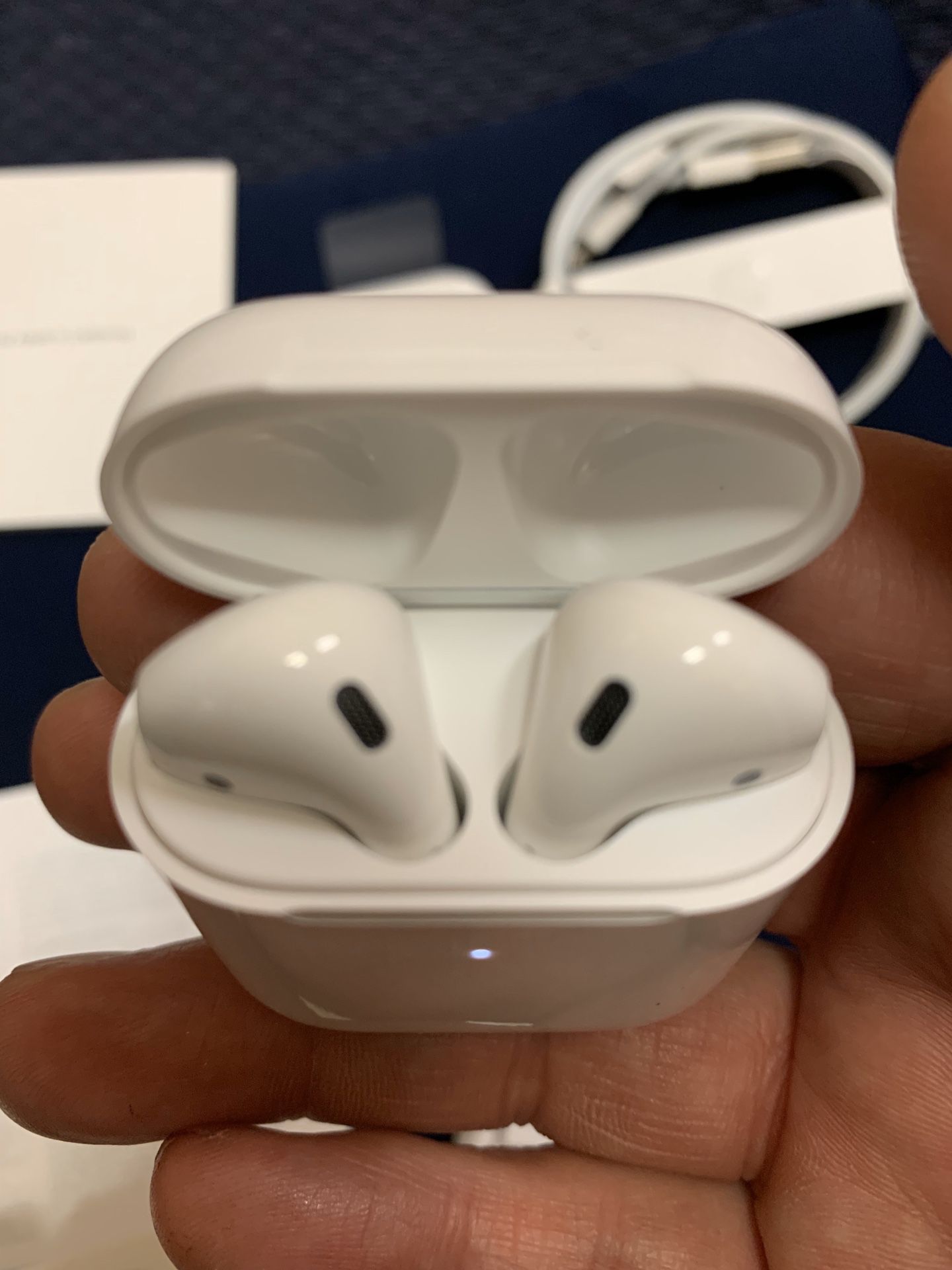 Apple AirPods Wireless Charging 2nd Gen New Authentic Apple Product Try Them Out before you buy $125 firm
