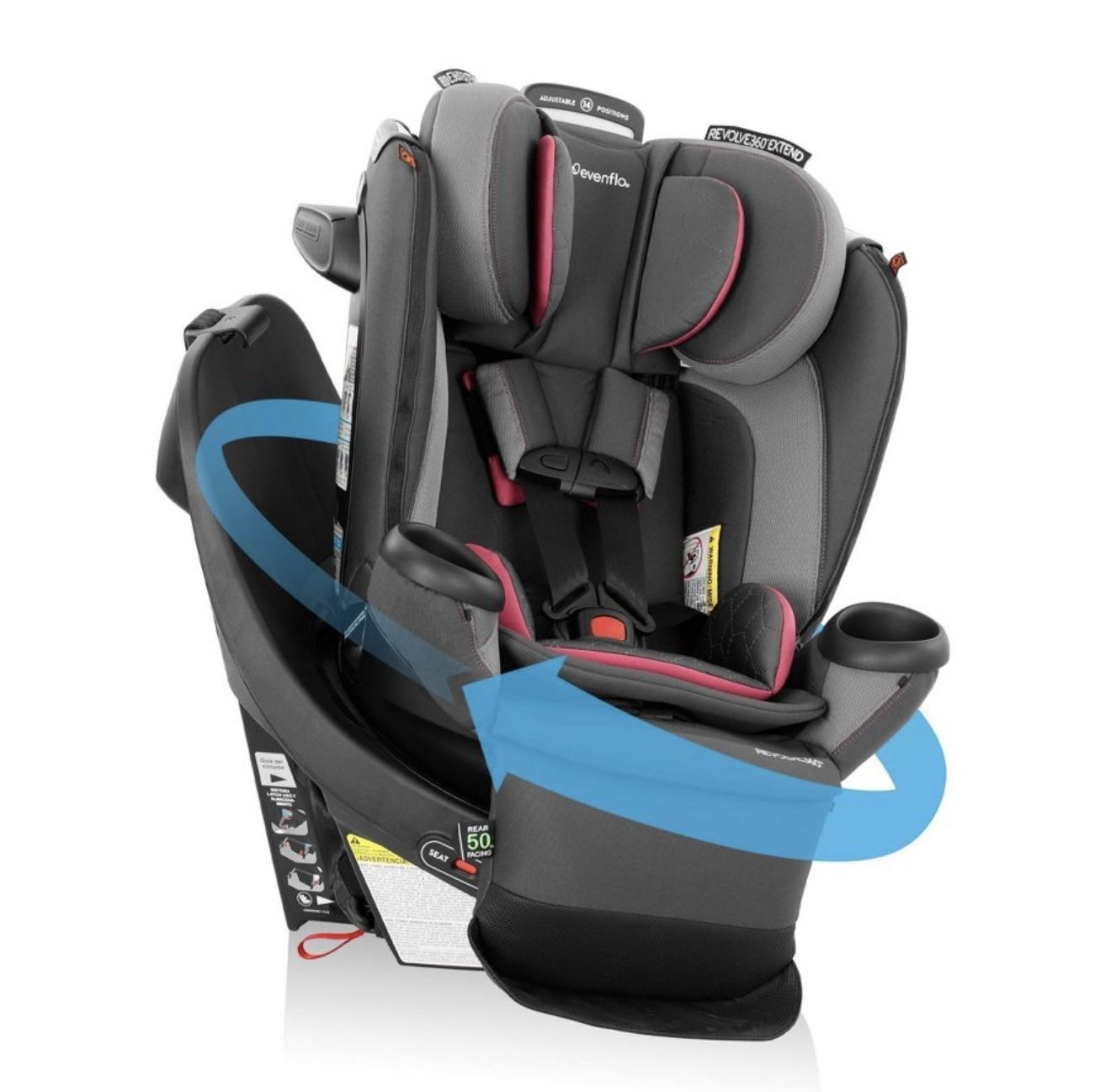 Evenflo Revolve 360 Rotating Convertible Car Seat