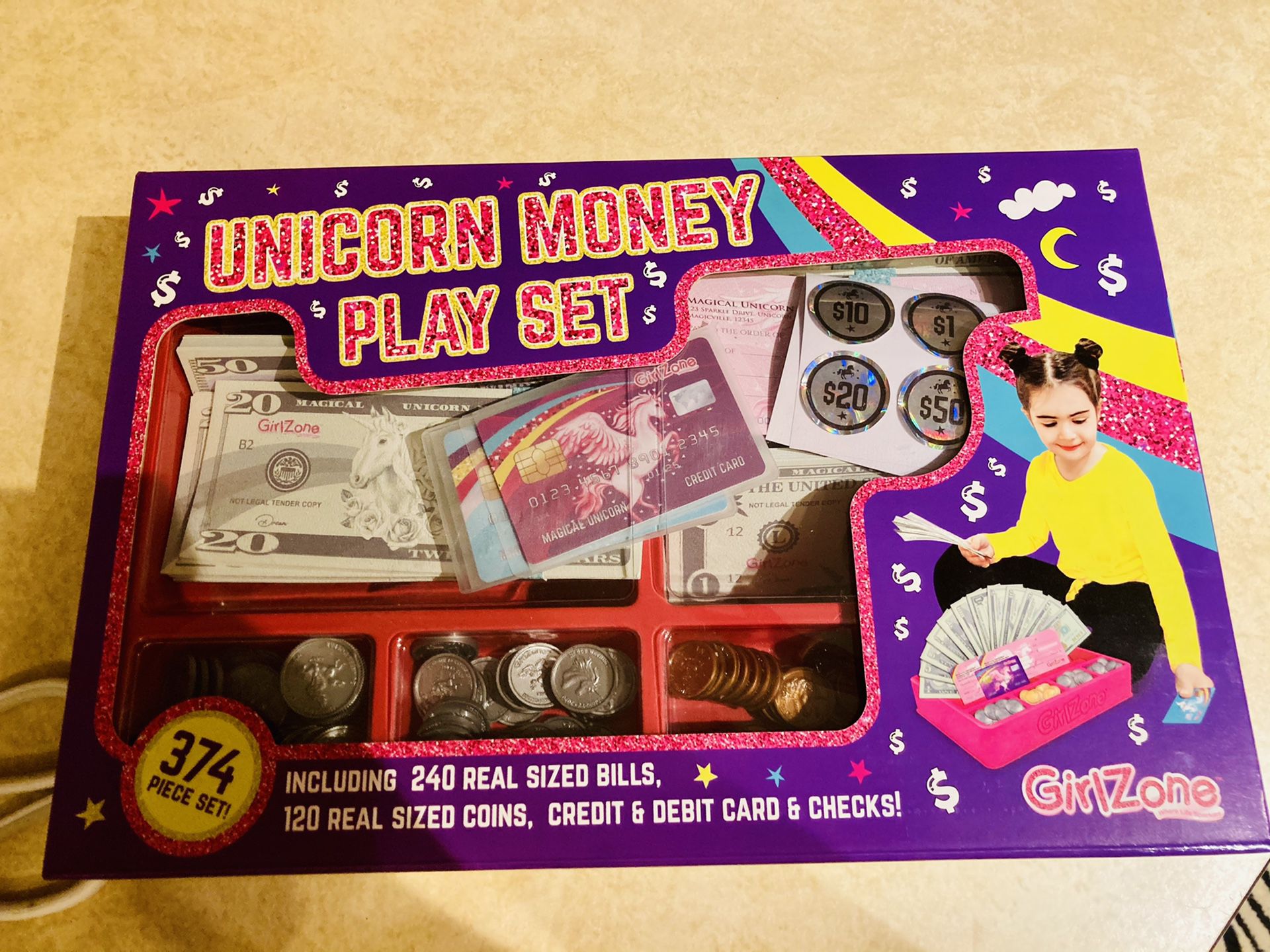 Unicorn Money Play Set