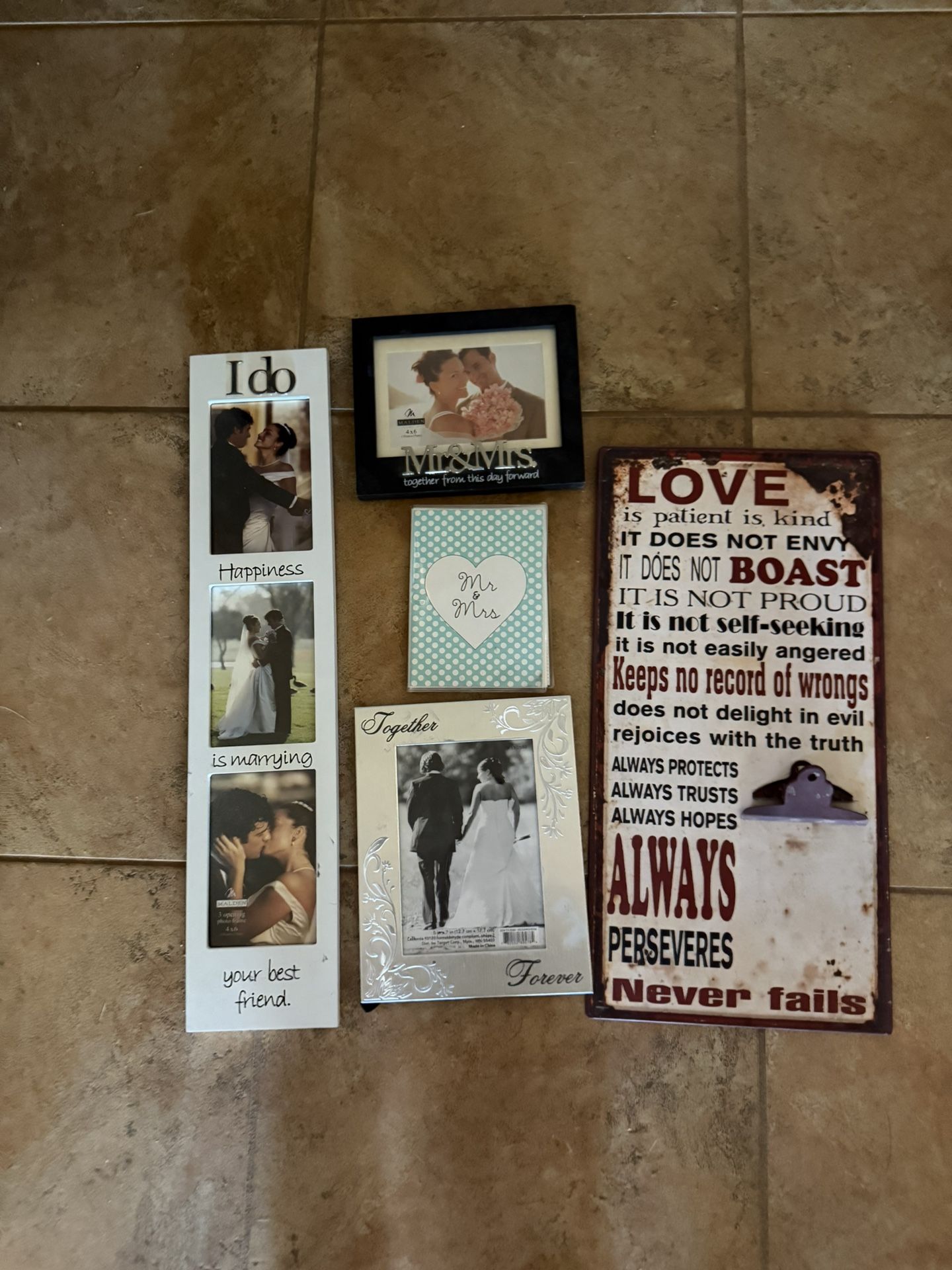 Vintage / Rustic Wedding Frames