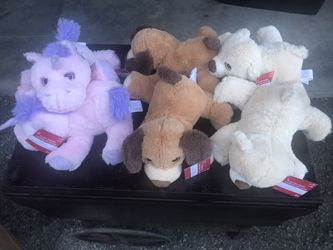 Assortment of New Plush Toys