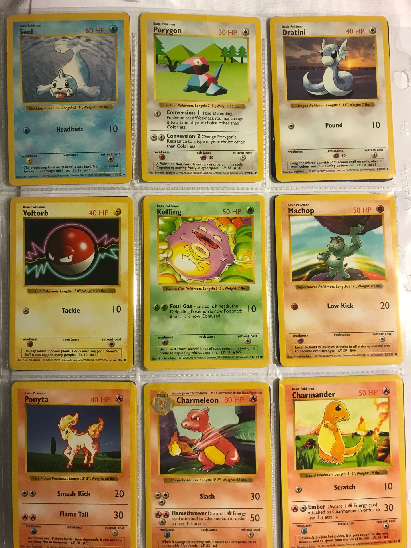 Pokémon Collection Shadowless