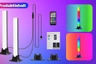 Smart LED RGB light bars, likely a set of two (2Pcs