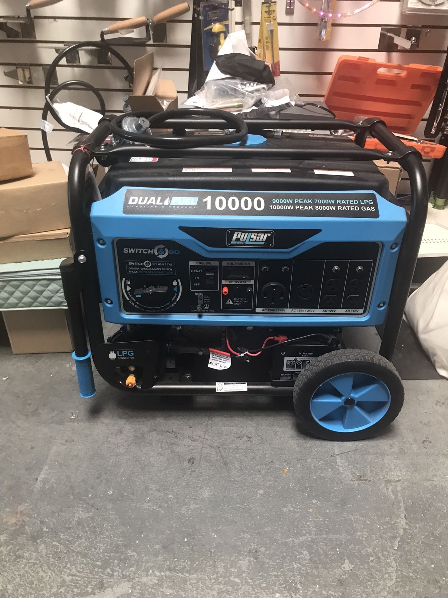 Generator 10000 Watts Dual Fuel Gasoline And Propane Electric Start $775 We Are In Van Nuys