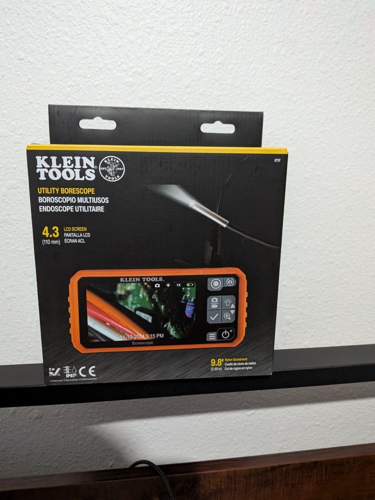 klein tools utility borescope New