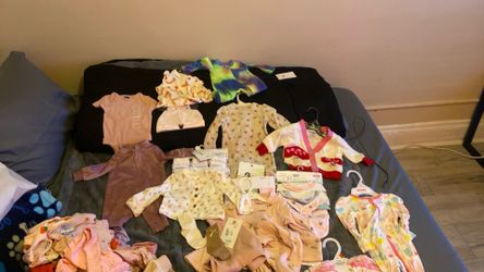 Brand new baby clothes, all sizes from newborn to 2T