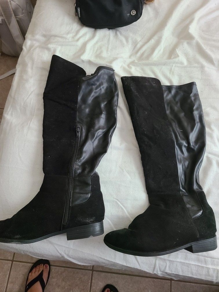 Black Tall Boots