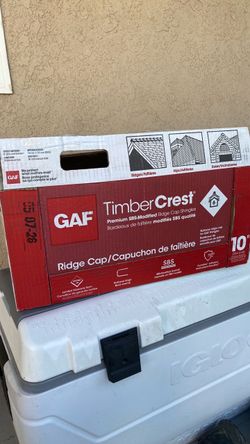 GAF TimberCrest Ridge Cap Shingles Box