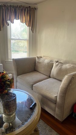 Sofa and loveseat