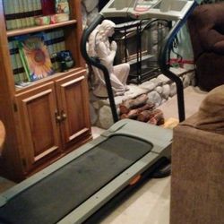 Treadmill-Weslo G30. Adjustable, Space Saver.