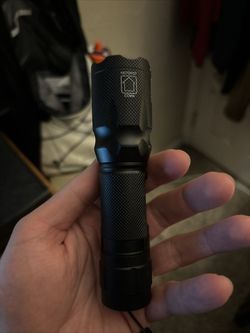 Blue Light LED Flashlight 