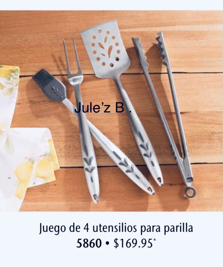 Princesss House. Juego. De Utensilios Para Servir Nuevos En Su Caja