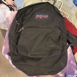 black jansport backpack