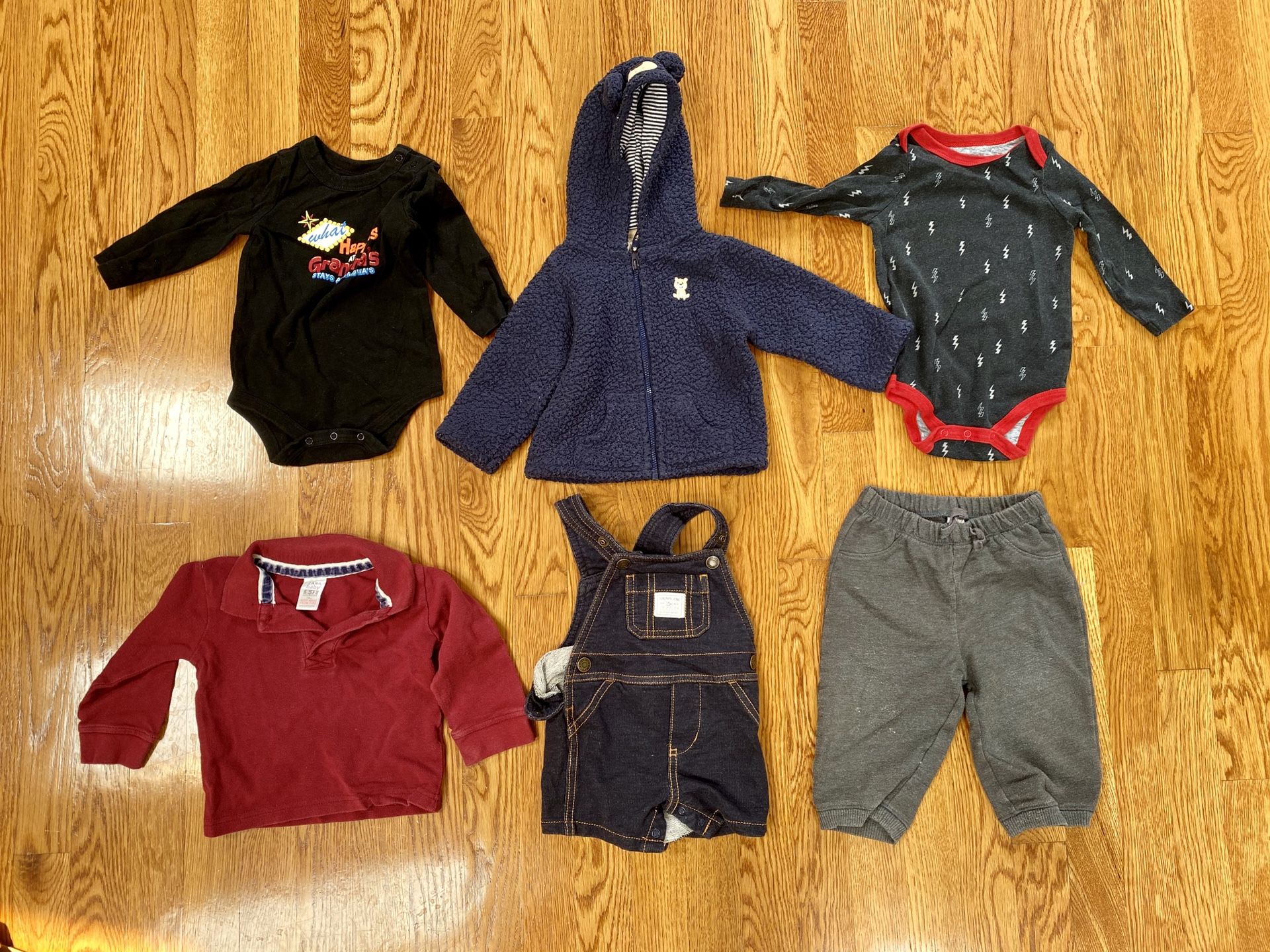 9-12 Month Baby Clothes (Pick 6)